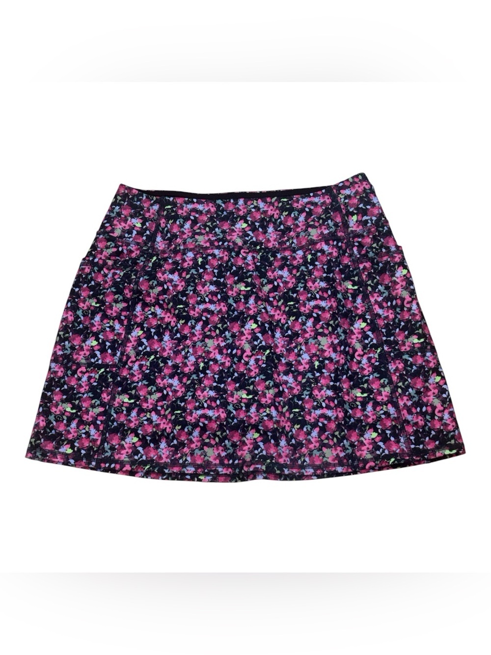 Skechers Athletic Skort, pink floral, Medium